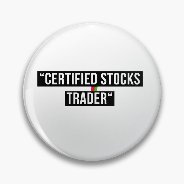 Item preview, Certified Stocks Trader | stocks trader | certified stock trader with red green candle designed and sold by Drecksseite.