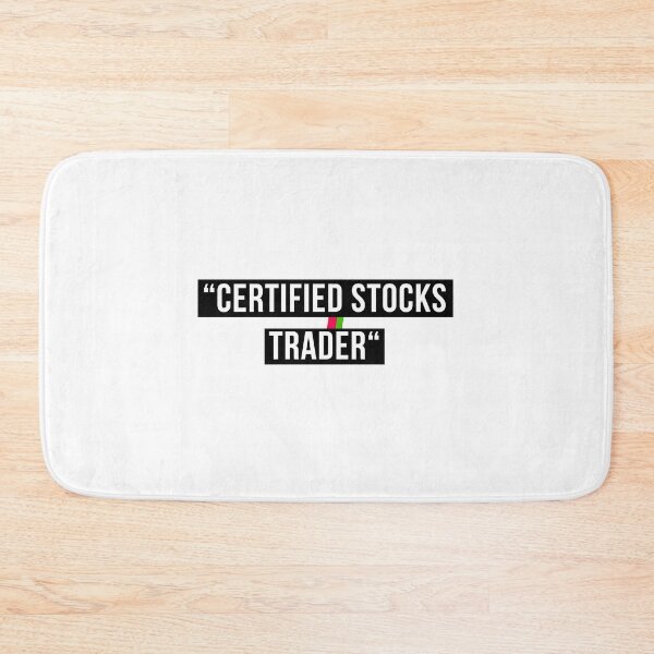 Item preview, Certified Stocks Trader | stocks trader | certified stock trader with red green candle designed and sold by Drecksseite.