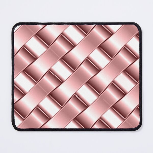 Item preview, Rose Gold Metallic Interwoven pattern-Chain Design designed and sold by ANikCreations.