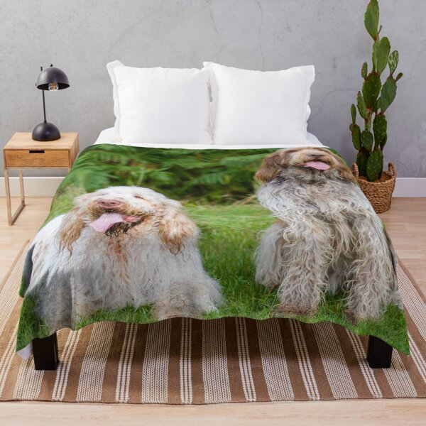 Lasting friendship Spinoni Throw Blanket