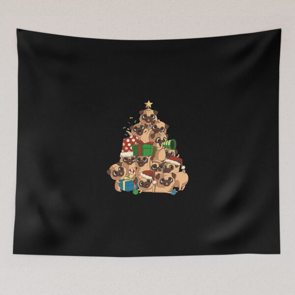 Item preview, Merry Pugmas Tree Pug Christmas Shirt Xmas Pug designed and sold by ubacheri48.