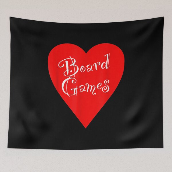 Item preview,  Love Board Games Heart designed and sold by gymat3.