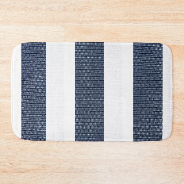Item preview, Blue And White Stripes Burlap Fabric Texture Background designed and sold by LashCreations.