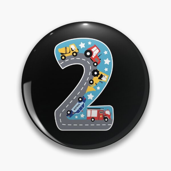Item preview, Diseño de 2º cumpleaños para niños | Coches designed and sold by Watersolution.