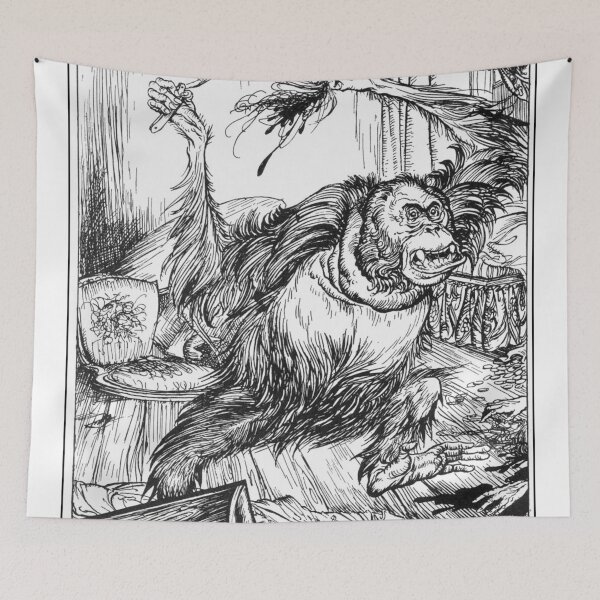 Item preview,  The Murders in the Rue Morgue - Arthur Rackham designed and sold by Vintage Designs +.