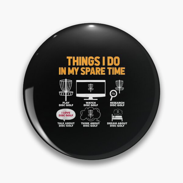 Item preview,  Disc Things Spare Time Golf Golfing Golfer designed and sold by gymat3.