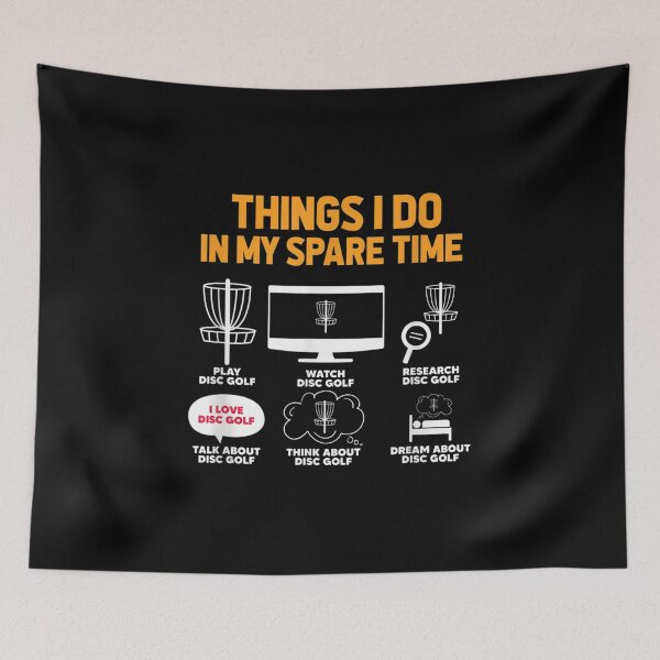 Item preview,  Disc Things Spare Time Golf Golfing Golfer designed and sold by gymat3.
