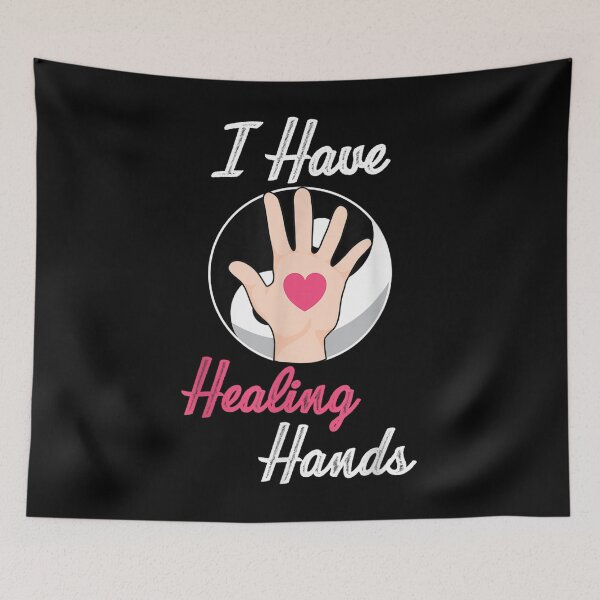 Item preview,  Massages Have Healing Hands Therapist Chiropractor designed and sold by gymat3.