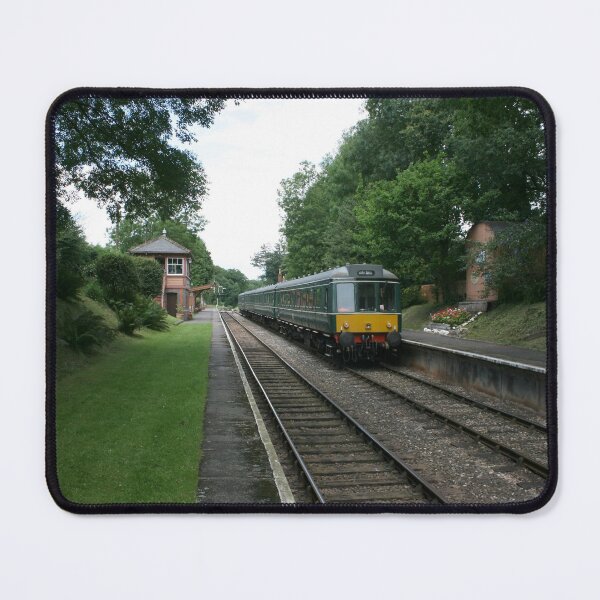 Item preview, Diesel rail car Crowcombe Heathfield station, West Somerset Railway, Somerset, designed and sold by photoslot.