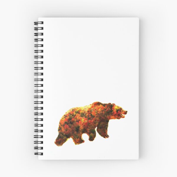 Item preview, Vintage Grizzly Bear Hipster Print designed and sold by treasuregnome.