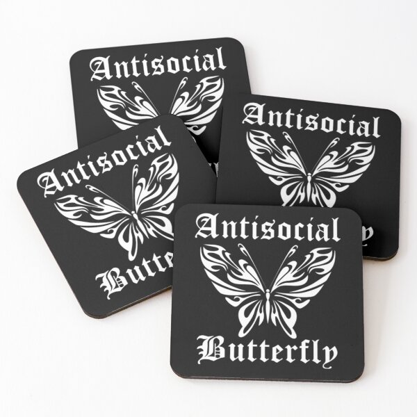 Item preview, Antisocial Butterfly Grunge Fairycore Goth Aesthetic Gothic  designed and sold by CuthbertShop.