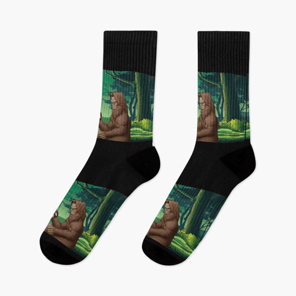 Item preview, Bigfoot vs Lumberjack designed and sold by KingsManKind.