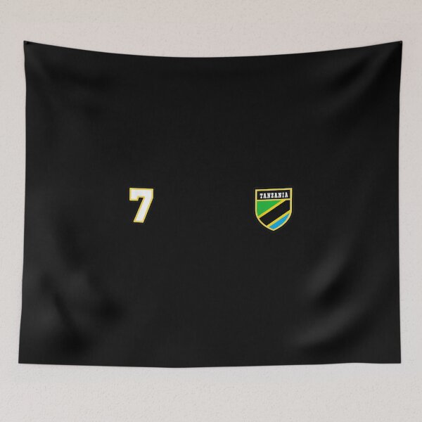 Item preview,  Tanzania Number Soccer Flag Football Seven Tanzanian designed and sold by dominique235.