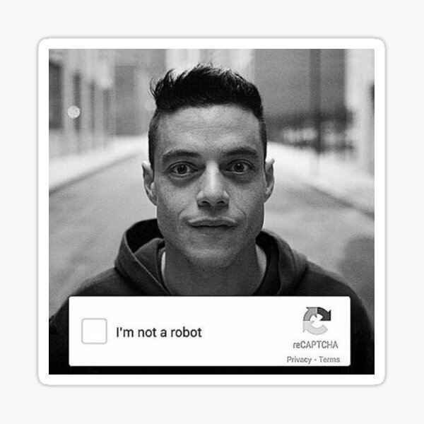 Item preview, Mr Robot captcha designed and sold by Claudi4-.