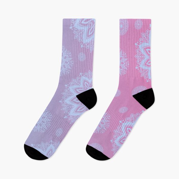 Item preview, Mandala Snowflakes Pattern  (Pink and Blue) designed and sold by Vimbuy.