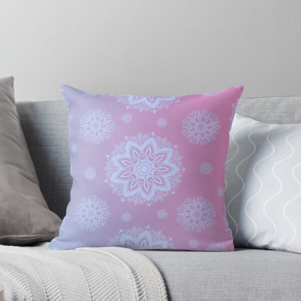 Item preview, Mandala Snowflakes Pattern  (Pink and Blue) designed and sold by Vimbuy.
