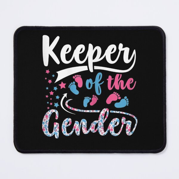 Item preview, Keeper Of The Gender Cute Gender Reveal Party Pink or Blue  designed and sold by FideliaShop.