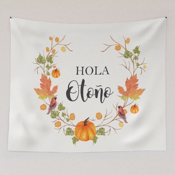 Item preview, Hola otoño designed and sold by latiendadearyam.
