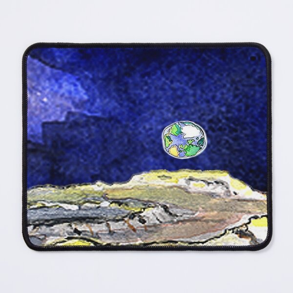 Item preview, Looking at Full Earth on the Moon designed and sold by hajarsdeco.