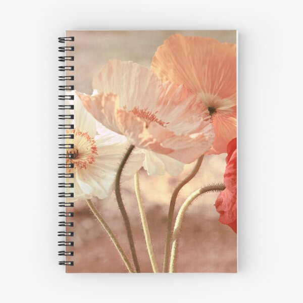Item preview, Poppies in Red, White & Peach designed and sold by micklyn.