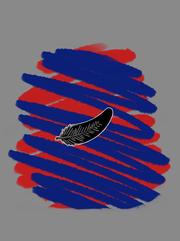 Thumbnail 5 of 5, iPhone Case, Simplistic Crow Feather Design with Background designed and sold by UpInFlamesWrite.
