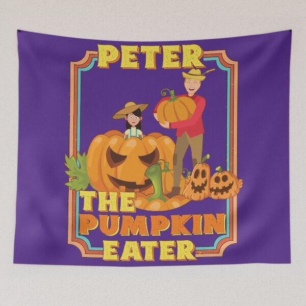 Item preview, Peter The Pumpkin Eater designed and sold by Feline Rockstars.