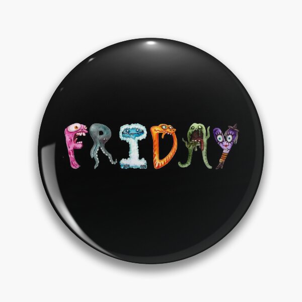 Item preview, Colorful Monsters Day Of The Week Easy Group Costume Friday designed and sold by kelvinmunene13.