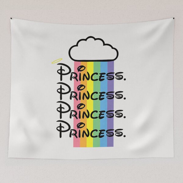 Item preview, The Royal Rainbow by Jaya-Ari J  T-Shirt designed and sold by Ortega-Blue.