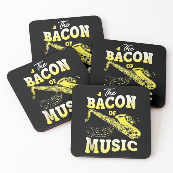 Item preview, The Bacon Of Music - Saxophone Player Saxophonist Tank Top designed and sold by GerdaShop.