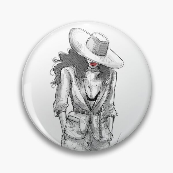 Item preview, Mysterious Lady designed and sold by maxgray-art.