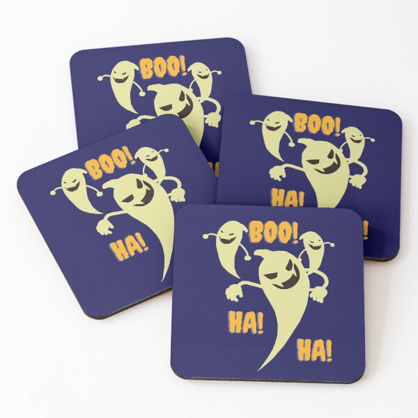 Item preview, Boo Haha _ Scary Halloween Ghosts designed and sold by mayamay0.