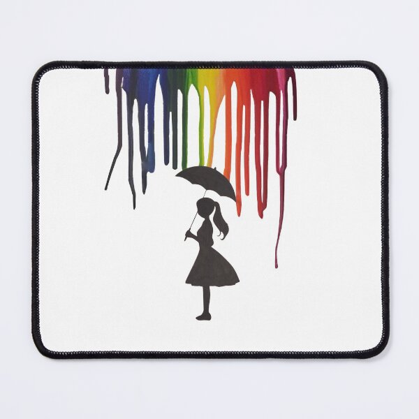 Item preview, Rainbow melted little girl designed and sold by dreamtravel.