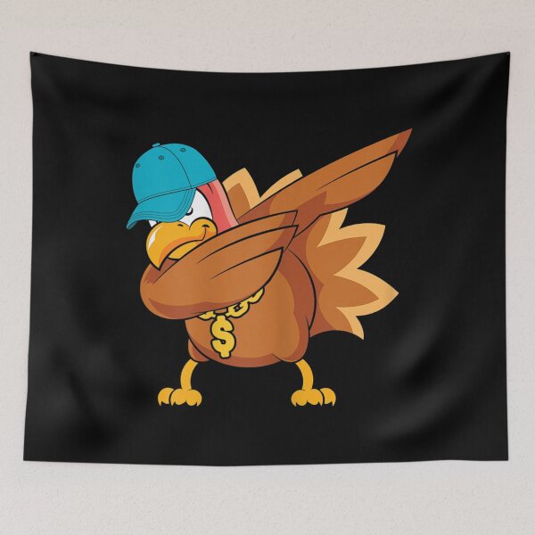 Item preview, Funny Dabbing Turkey Thanksgiving Festive Dinner Turkey  designed and sold by AlvaShop.