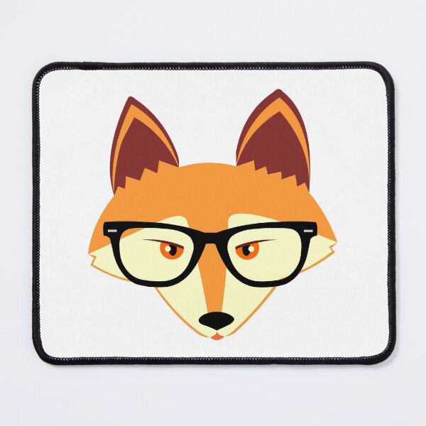 Item preview, Red Fox with Glasses designed and sold by JannaSalak.