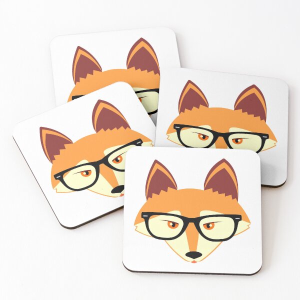 Item preview, Red Fox with Glasses designed and sold by JannaSalak.