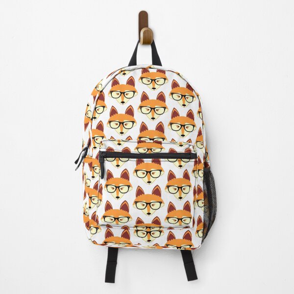 Vista previa del artículo con la obra «Red Fox con gafas», diseñado y vendido por JannaSalak.