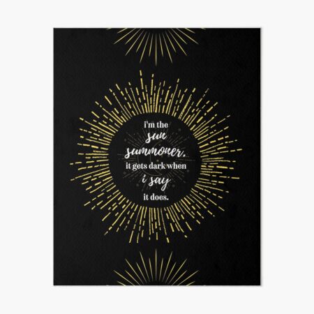 alina starkov quote Art Board Print