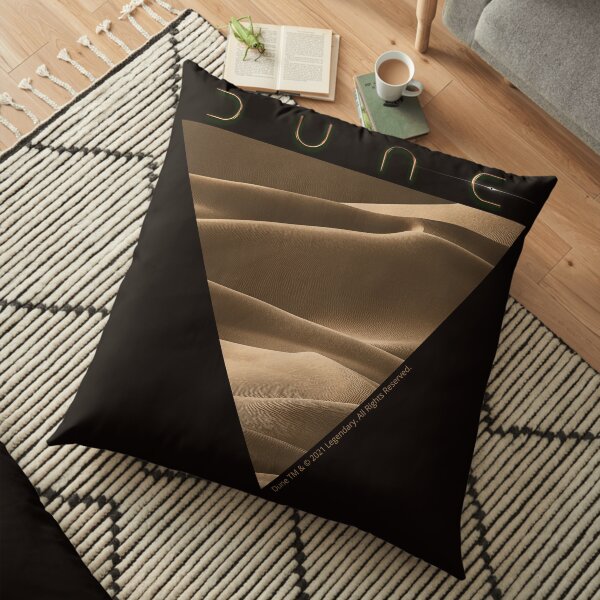 Dune Logo Desert Floor Pillow