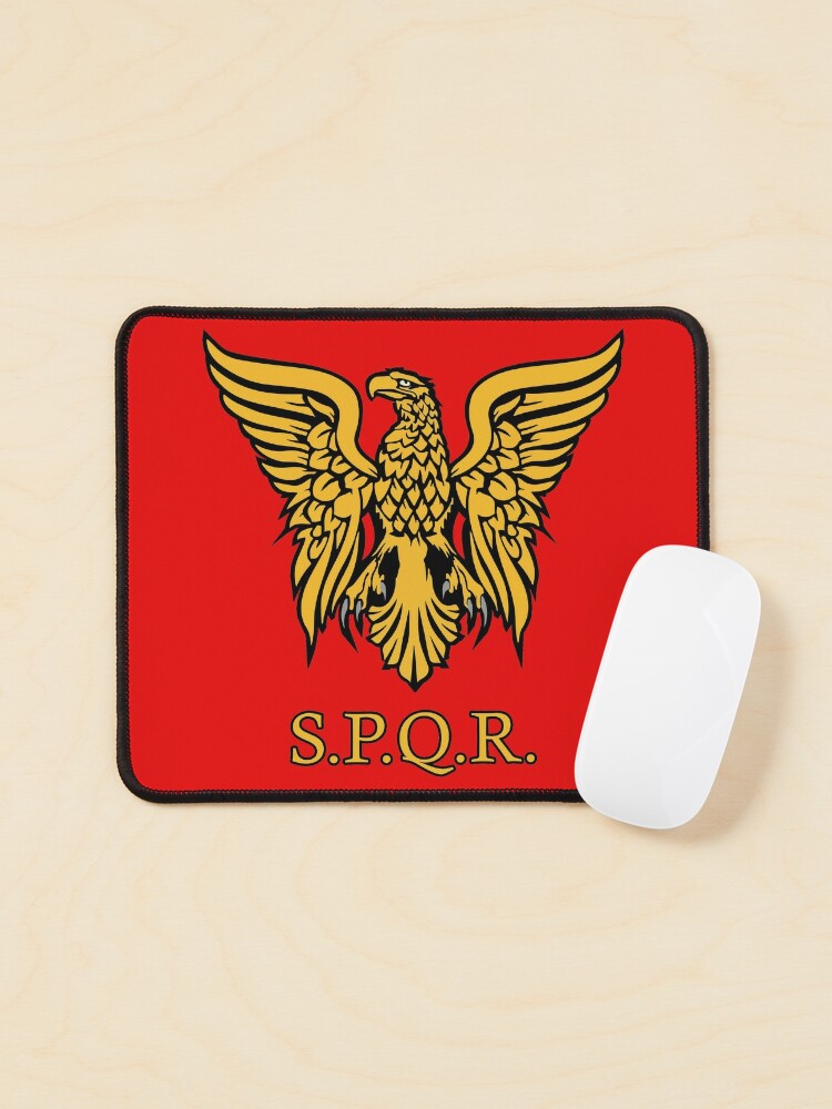 Alfombrilla de ratón «Águila romana SPQR .R.» de klauskinski |  Redbubble