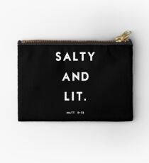 Salty and Lit Studio Pouch