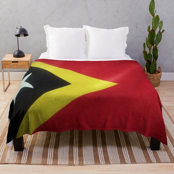 Item preview, Timor-Leste Flag designed and sold by MrCsStores.