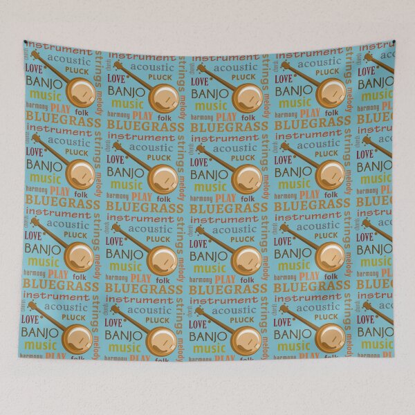 Item preview, Banjo Words designed and sold by evisionarts.