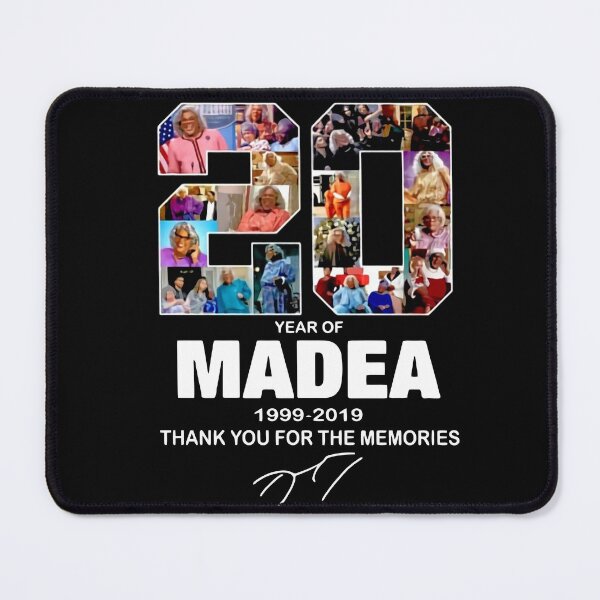 Item preview, Madea 20 Year 1999-2019 Thank You for The Memories Signatures Shirt designed and sold by cuongchelsea.
