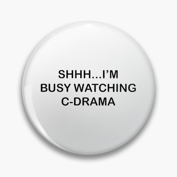 Item preview, Shhh... I'm busy watching c-drama designed and sold by elvadragon.