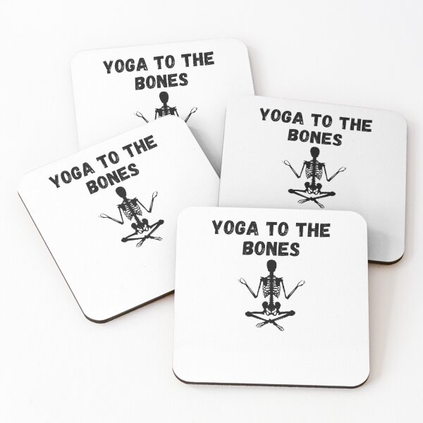 Item preview, Meditating Skeleton for Halloween yoga to the bones design designed and sold by PODI-Art.