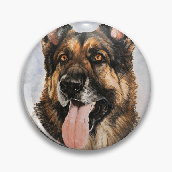 Item preview, German Shepherd in Color designed and sold by BarbBarcikKeith.