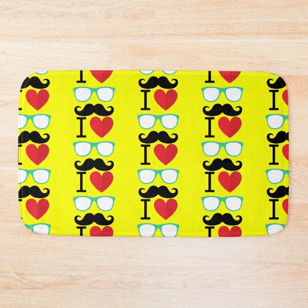Item preview, I Love Moustache designed and sold by TheArtism.
