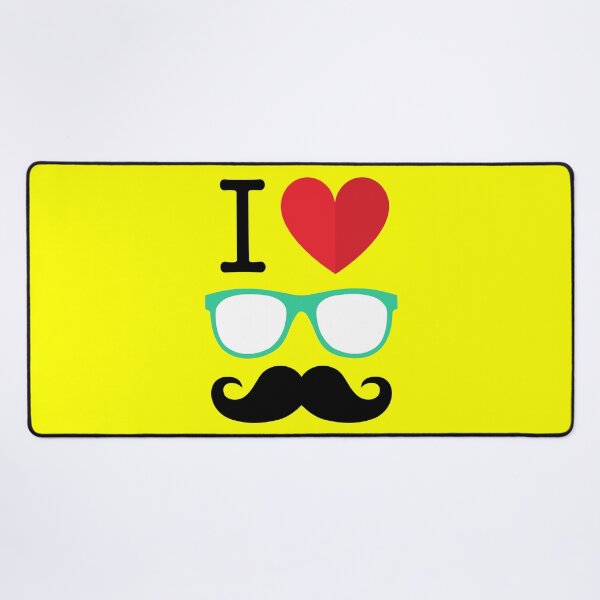 Item preview, I Love Moustache designed and sold by TheArtism.