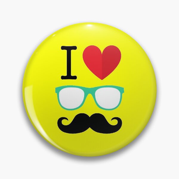 Item preview, I Love Moustache designed and sold by TheArtism.