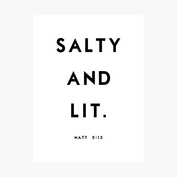 Item preview, Salty and Lit designed and sold by CherylMartha.